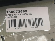 RADIO CD ALFA ROMEO 159 / BRERA COUPE 2005-2011 / 156073093