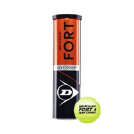 Piłki tenisowe Dunlop Fort Clay Court 4B 18 x 4