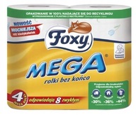 Foxy Mega toaletný papier 4 rolky XXL
