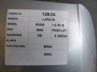 Lancia Musa boot doors HB 5D