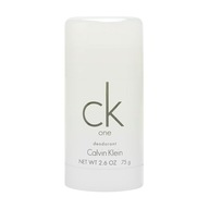 CALVIN KLEIN CK One Dezodorant w sztyfcie Unisex Męski Damski Zapach 75g