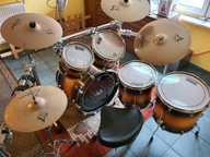 Mapex Black Panther Velvetone Zestaw perkusyjny.