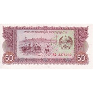 Lao, 50 Kip, Undated (1979), KM:29a, UNC(65-70)