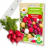 Nasiona warzyw na taśmie Rzodkiewka MIX odmian 6m do całorocznej uprawy