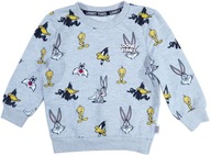 Bluza dziecko GEORGE szara Looney Tunes królik bugs 80-86, 12-18 m-cy
