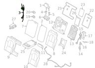 Gestänge Dämpfer ZAGLOWKA hinten VOLVO XC40 31447989 OE