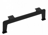 Nožička nábytková NS43, čierna mat, H-120mm