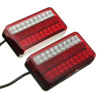 LED-es hátsó lámpák UTÁNFUTÓS teherautóhoz 2db