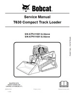 Servisná príručka kompaktného pásového nakladača BobCat T630