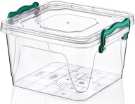 ÉLELMISZER TÁROLÓ DOBOZ 2,4L LÉGMENTES FEDŐVEL HŰTŐBE FAGYASZTÓBA