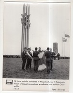 Grunwald k Ostróda - Wojsko Sztandar Pomnik - FOTO 1973
