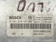 computer control unit of the engine VOLVO V40 1.9D 0281010441 8200065996