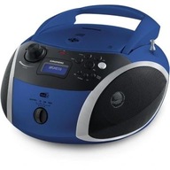 boombox radio GRUNDIG GRB4000 BT odtwarzacz z bluetooth, USB DAB+ NIEBIESKI