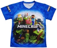 koszulka MINECRAFT dziecięca t-shirt M12 rozm. 134