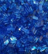 LEGO Építőkocka 100db Csempe Sima Víz 1x2 Trans Dark Blue 3069b