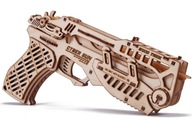 Pištoľ CYBER GUN 3D drevené puzzle