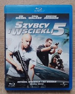 Film Szybcy i Wściekli 5 płyta Blu-ray