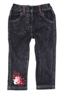 St.Bernard 12-18m jeansy z haftami 86