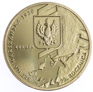 Moneta okolicznościowa 2 zł Bitwa Warszawska - 2010 r.