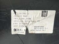 OPEL SIGNUM A boot upholstery right rear part 24469565 TA5