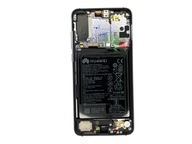 WYŚWIETLACZ EKRAN DOTYK MODUŁ LCD HUAWEI P20 PRO CLT ORYG NIEBIESKI Z RAMKĄ