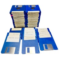 Dyskietki od starego komputera Amiga 500 600 1200 / 90 szt 3,5" typu DD