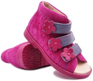 Dievčenské sandále Ružové Zdravá noha Dawid r.32