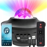 CSILLAG PROJEKTOR ÉGBOLT PROJEKTOR ÉJJELI LÁMPA LED BLUETOOTH HANGSZÓRÓ + TÁVIRÁNYÍTÓ