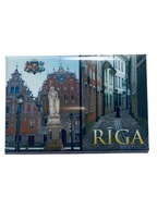 Magnes Magnez lodówkę Łotwa Ryga Old Town Starówka