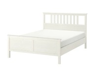 Ikea Hemnes Łóżko podwójne 160x200 Biała bejca