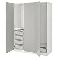 IKEA PAX FARDAL szafa biały połysk 150x60x201 cm