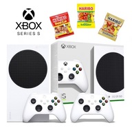 KONSOLA XBOX SERIES S 512GB SSD + PUDEŁKO + 2 PADY