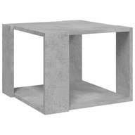 Konferenčný stolík, betónový, 40x40x30 cm, materiál dre
