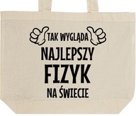 NAJLEPSZY FIZYK torba zakupy prezent