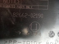 Module fusibles 82662-02190 Toyota Auris et (2006-2012)