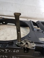 CITROEN C4 and support panel for radiators pillar + bonnet latch lock