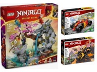 KLOCKI LEGO Ninjago 71819 Świątynia Smoczego Kamienia + DWA SUPER ZESTAWY