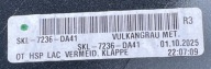 PORSCHE MACAN EV 2024- SPOILER bonnet rear rear part VULKANGRAU SKL7236DA41