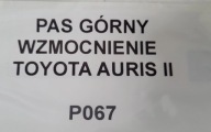 čelo predné horné TOYOTA AURIS II Originál