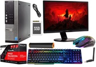 ZESTAW PC do GIER GAMINGOWY i5|16GB|740GB SSD|WIN10|LED22|AMD RADEON RX6400