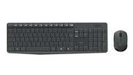 Zestaw klawiatura + mysz membranowa Logitech MK235 920-007931 (USB 3.0; kol