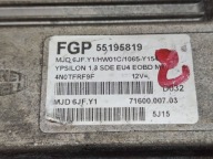 computer control unit of the engine 55195819 LANCIA YPSILON 1.3 JTD