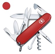 Victorinox 1.3703, scyzoryk Climber, 91 mm, 14 funkcji, nożyczki, czerwony