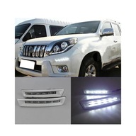 For 2010-2013 Toyota Prado FJ150 2700 biele DRL LED denné svetlá