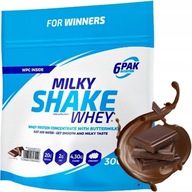 6PAK MILKY SHAKE WHEY 300g BIAŁKO Z MAŚLANKĄ WPC