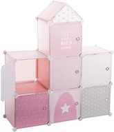 Modulárna polica "Castle" sivá