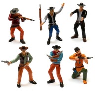 Cowboy - figúrky 6ks kovboji 8cm