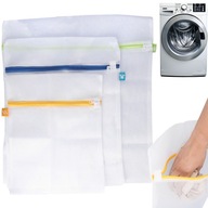 Sieťovaný sáčok na pranie bielizne na bielizeň sada 3ks