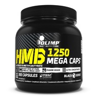 Olimp HMB MEGA CAPS 1250mg 300 kapsułek SŁÓJ SYNTEZA BIAŁKA ENZYM