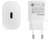 Hálózati töltő Samsung USB Type-C, Samsung készülékekhez, 3000 mA, 5 V, fehér